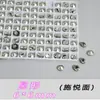 Diamante K9 Plano de Alta Qualidade para Manicure com Fundo Pontudo Brilhante Branco Forma Especial de Vidro Grande Diamante DIY Decoração Diamante Coração Nail Art Diamante