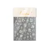 Tomoni y Conchas Perdidas, Pegatinas Brillantes para Uñas, Pegatinas de Burbujas Perladas de Ensueño para Uñas, Pegatinas de Playa de Verano