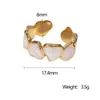 Anillo Abierto de Acero Inoxidable con Goteo de Aceite de Amor de Venta Caliente Transfronteriza para Mujer, Pulsera de Anillo de Acero de Titanio de Gama Alta que No se Desvanece