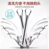 Raspador de Lengua de Acero Inoxidable Cepillo para Recubrimiento de Lengua para Eliminar el Mal Aliento, Herramienta de Limpieza de Lengua para Adultos, Herramienta de Higiene Bucal, Raspador de Lengua