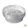 Papel para Air Fryer, Bandeja de Alumínio, Caixa para Churrasco, Tigela de Alumínio para Assar, Caixa Doméstica de Alumínio, Papel Alimentício de Grau Alimentício