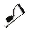 Cordón táctico multifuncional antipérdida, cuerda elástica para exteriores, estilo militar, con resorte para pistola, llavero elástico, accesorios