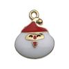 140 Desenhos animados Óleo Gota Liga Santa Elk Árvore Floco de Neve DIY Brincos Pulseira Pingente Jóias Acessórios