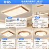 Luminária de Teto de Espectro Completo 2025 Novo Moderno Simples Luxo Leve Estilo Madeira Combinação de Pacote para Casa Inteira Lâmpadas Zhongshan