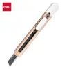 Cuchillo de Utilidad Deli Td210, Cuchillo de Manualidades, Cuchillo para Cortar Papel, Cuchillo Pequeño de Arte para Abrir Paquetes, Cortar Paquetes, Cuchillo de Hoja Pequeña