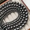 Contas soltas coloridas de alta qualidade com imitação de pérola de cristal Swarovski, com furos retos, contas redondas para acessórios de joias DIY feitos à mão, transfronteiriças