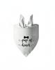 Amazon WISH toalla de saliva caliente para mascotas transferencia de calor toalla triangular LOGO impreso protección ambiental bufanda decoración para gato y perro