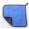 Toalla de coche de vellón de coral de doble cara engrosada 30 x 30 gris amarillo gris azul toalla para lavado de autos engrosada punto imprimible LOGO