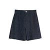Em estoque fabricantes atacado Colete jeans feminino novo cor primária Shorts jeans colete sem mangas colete shorts conjunto