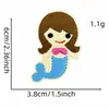 Etiqueta Bordada Especial de Dibujos Animados Ropa Infantil Pegatinas de Tela Decorativas Lindas Estilo Fijo Abeja Conejo Fresa Paquete de 50 60