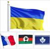 Elecciones de EE. UU. 2025 OEM OEM OEM Personalizado 90*150cm Bandera Personalizada Copa del Mundo Bandera de Poliéster Polonia