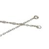 Cinto feminino novo transfronteiriço casual com fivela de metal cravejada de strass corrente decorativa corrente para afinar a cintura com saia em estoque