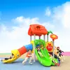 Parque de Diversões Grande Deslizador Externo Combinação de Tobogãs Equipamento de Playground Externo Comunitário Instalações de Brincadeiras Infantis