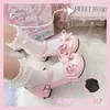 [En Stock] Zapatos Redondos Originales Lolita Dulces y Lindos con Lazo de la Colección Temporada Flor de Campana