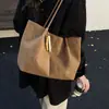 Bolsa casual versátil de dos piezas de gran capacidad, nueva versión coreana de verano, bolso de hombro tipo tote mate para commuting, bolso pequeño de moda