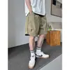 2025 Novos Shorts Casuais Largos Masculinos Marca Tendência Calças de Cinco Pontos Verão Calças de Secagem Rápida Calças Médias Calças Finas de Praia