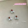 Nuevos Accesorios de Arte para Uñas de Gatito de Dibujos Animados Sanrio Celebridad de Internet Estilo Caliente Resina Lindo Gato KT Accesorios de Armadura para Uñas