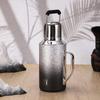 Hervidor Termo de Gama Alta con Recubrimiento de Titanio para Hombres y Mujeres, Tetera para Estofado de Aspecto Elegante con Pantalla Mecánica de Temperatura, Hervidor con Asa de Estilo para Acampar al Aire Libre de Gran Capacidad