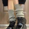 Calcetines de punto Lolita estilo japonés largos jk calcetines hasta la pantorrilla calcetines modificadores de piernas cubre piernas calcetines modernos hasta la rodilla