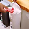 Caja de Almacenamiento para Bolsas de Basura Montada en Pared Extraíble Estilo Japonés Recolector de Bolsas de Plástico para Cocina Bolsa Conveniente Caja Organizadora Multifuncional