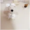 [Solo Ropa] Ropa para Cachorros West Highland Accesorios Lindos Suéter Sombrero Set de Abrigo