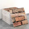 Adesivos de Parede Mármore Autoadesivos Adesivos de Parede Imitação de Azulejo Cobertura para Banheiro Sala de Estar Painéis de Parede Papel de Parede à Prova d'Água e de Umidade Transfronteiriço