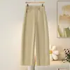 Pantalones Vaqueros de Abuela para Mujer 2026 Verano Nuevos de Cintura Alta Adelgazantes Holgados Casuales de Pierna Recta para Figuras Pequeñas