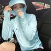 Ropa de Protección Solar Meiluo para Mujer Verano 2023 Manga Larga Camisa Protectora Solar Ropa Protectora Solar Conejo Ropa Protectora Solar