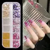 Acessórios para Unhas Arte Mistos Tendência Resina Fundo Plano Irregular Mini Pequenos Acrílico Unha Arte Strass Decorações Acessórios