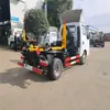 Fabricante de Caminhão de Lixo Dongfeng Tuyi com 3 Compartimentos Destacáveis Caminhão com Braço de Gancho Usado com Múltiplos Lixos