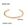 Pulsera de acero de titanio de moda europea y americana, pulsera abierta de circonita de acero inoxidable, pulsera para mujer que no se decolora, venta al por mayor de alta gama