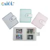 Álbum de Fotos con Diseño de Cuadrícula Floral Pequeña para Guardar Tarjetas de Celebridades, Libro de Almacenamiento de Papel Fotográfico Polaroid Mini de 3 pulgadas, Álbum de Tarjetas Personalizable