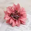 Cabezas de Flores de Dahlia de Seda Simulada, Realistas y Vívidas, Adecuadas para Decoraciones de Boda DIY, Hechas a Mano, Adecuadas para