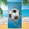 Toalha de Praia Modelo Novo 2026 da Copa do Mundo de Futebol dos Estados Unidos, Canadá e México, Toalha de Banho de Praia de Microfibra, Toalha Estampada de Secagem Rápida