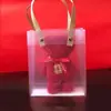 Toalla de Oso Pequeño con Cuadrícula de Piña Recuerdos de Boda Caja de Regalo Creativa Linda Cumpleaños Festival Apertura de Supermercado Matrimonio Boda