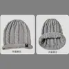 Chapéu de Lã Quente Outono/Inverno para Circunferência Craniana Grande de Mulheres, Estilo Coreano, Moderno, Versátil, Proteção de Orelhas, Gorro Slouchy Solto