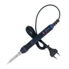 Ferro de Solda Elétrico Azul 60W com Aquecimento Interno, Temperatura Constante, Temperatura Ajustável, Display Digital, Ferro de Solda Elétrico de Alta Potência 80W/120W/150W