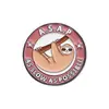 Broche Série de Gatos Desenho Animado Criativo Transfronteiriço Personalizado Gato Geométrico Fofo Emblema Metálico