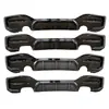 Adequado para BMW Série 1 lip traseiro F20 mudança tardia MP lip traseiro preto brilhante padrão de carbono spoiler traseiro de quatro saídas lip traseiro de duas saídas