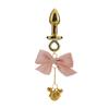 Pajarita Clip Dorado para Pezón Productos para Mujeres Herramienta Sexual Sm Coqueteo Clip Vaginal Castigo Clip para Pezón de Seno Tapón Anal para Pezón