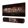 Ataque de desenho animado de sangue quente mouse pad gigante cross-border venda quente sujo-resistente antiderrapante mouse pad grande teclado almofada de mesa
