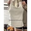 Hot menina dopamina menina sexy puro desejo estilo branco camisole curto feminino inferior superior traseiro desgaste exterior