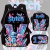 Entrega en stock, mochila de Stitch más vendida en Amazon para estudiantes de primaria y secundaria, bolsa escolar de anime ligera y duradera