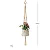 Amazon Quente Novo Cesta Suspensa de Corda de Algodão Tecida à Mão Rede para Plantas Decorativa de Casa Bolso Pingente Tapeçarias Decorativas de Parede