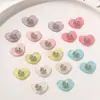 Accesorios de Corazón de Caballo de Troya de Dibujos Animados Acrílico Pegamento Crema Decoración DIY para Funda de Teléfono Pegatinas para Uñas Accesorios al por Mayor