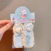 Diadema de Animales de Dibujos Animados para Niños con Velcro, Banda para el Cabello, Pegatinas para Flecos de Bebé, Artefacto para Cabello Rebelde, Accesorios para el Cabello, Pegatinas para el Cabello de Niñas, Diadema