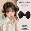 Peluca de Lazo Clip para el Cabello de Bola Esponjosa Clip para el Cabello para la Parte Posterior de la Cabeza para Mujer Tocado Clip para el Cabello Clip de Pico de Pato de una Pieza