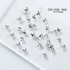 Arte de Unhas Liga Metálica Laço Estrela Decorações Pequenas 3D Estilo Japonês Ornamentos de Unha Atacado Acessórios de Maquiagem para Shows