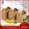 Caixa de Embalagem para Presente Extra Resistente de Três Camadas, Caixa de Transporte Espessada, Caixa de Papel, Caixa para Ovos, Caixa para Legumes, Embalagem para Frutas, Caixa de Papel para Transporte