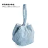 Bolsa de Almacenamiento para Juego de Té de Viaje Nueva Bolsa de Muñeca de Satén Patrón de Nube Bolsa de Tela Portátil Bolsa de Té de Mano Kung Fu Accesorios para Té